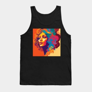 Psychedelic Girl Tank Top